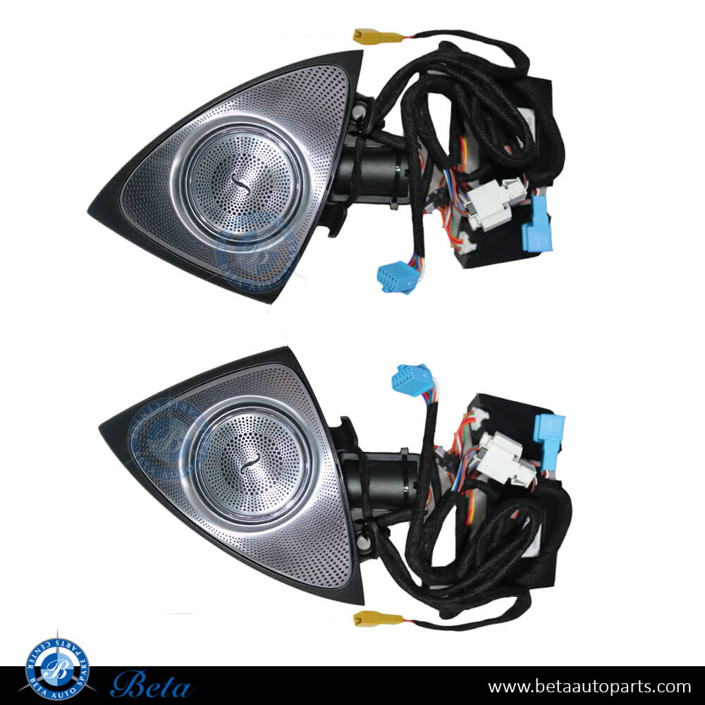 Front Tweeters 64 Colors for Mercedes S-Class W222 2014-2020 models, Part Number 2228202200 Front Tweeters 64 Colors for Mercedes S-Class W222 2014-2020 models, Part Number 2228202200
